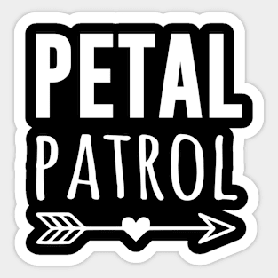 Petal Patrol Sticker